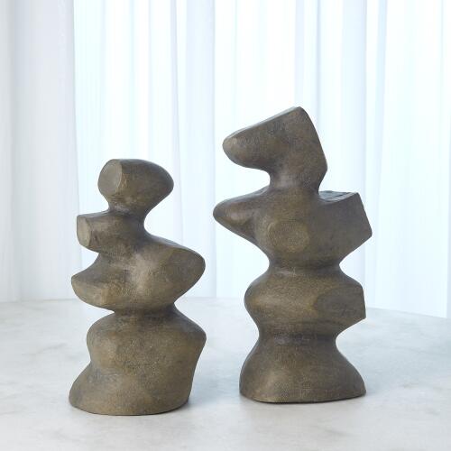 S/2 Mguyon Sculptures-Dark Grey