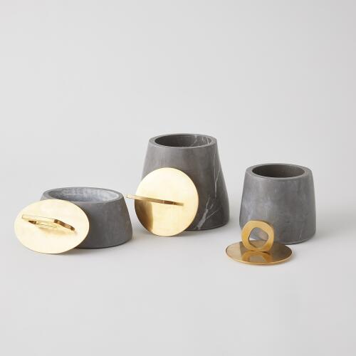 Bocal Lidded Pot-Graffito-Lg