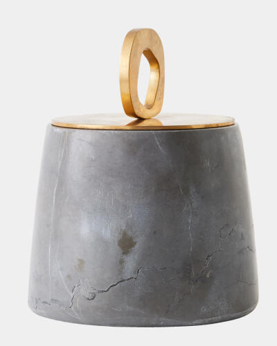 Bocal Lidded Pot-Graffito-Med