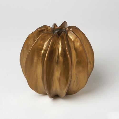 Sea Star Vase-Antique Gold