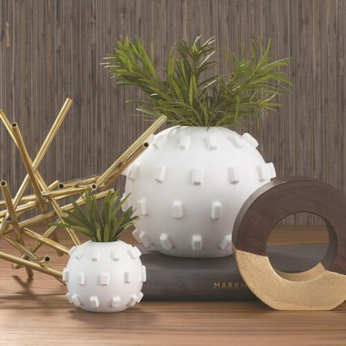 Thielo Vase-Matte White