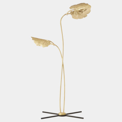Rimini Floor Lamp-Brass