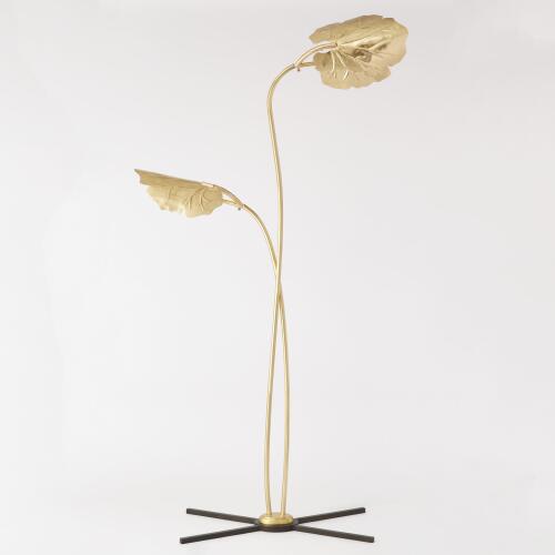 Rimini Floor Lamp-Brass