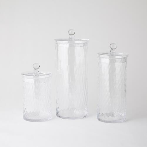 Diamond Shaped Optic Lidded Canister