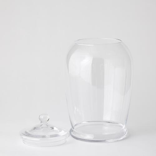 Glass Lidded Canister