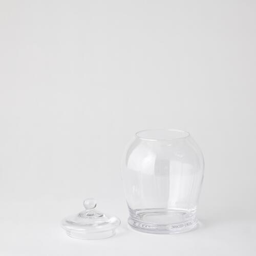 Glass Lidded Canister