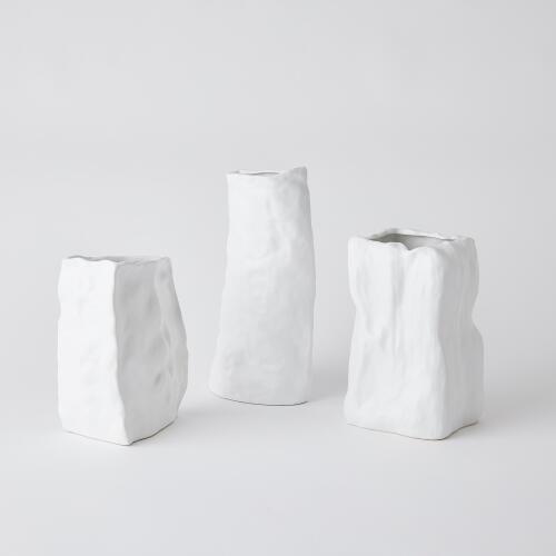 Woozy Vase-White
