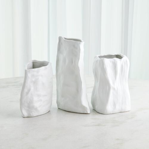 Woozy Vase-White