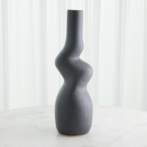 Crooked Vase-Dark Grey