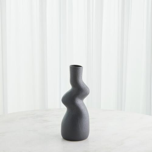 Crooked Vase-Dark Grey