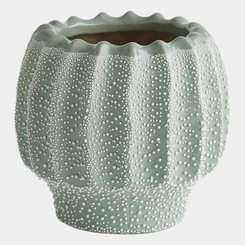 Echinus Vase-Green