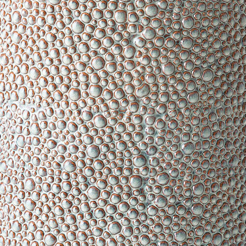 Ferradas Stone Stool-Shiny Gray/White