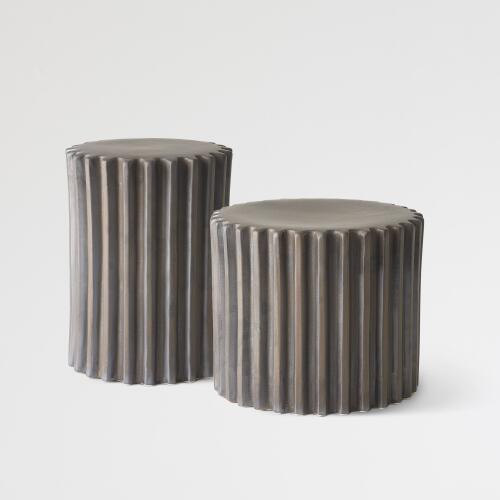 Gear Stool-Matte Brown