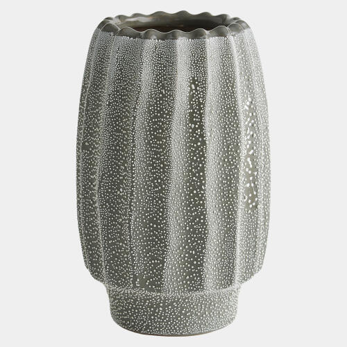 Echinus Vase-Gray