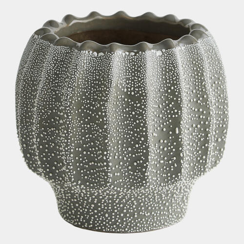 Echinus Vase-Gray