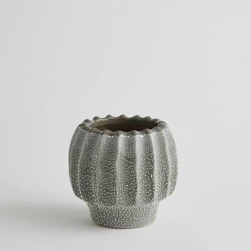 Echinus Vase-Grey