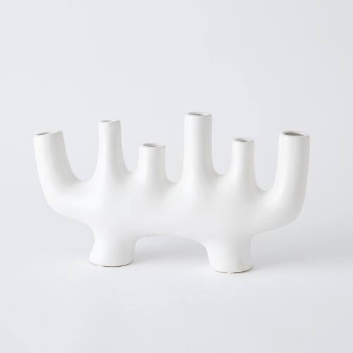 Abra Vase-White