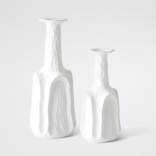 Colosseum Vase-White
