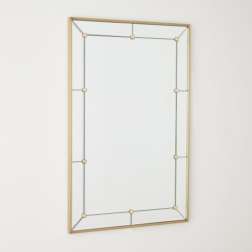Claus Stud Mirror-Brushed Brass