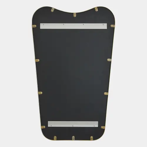 Mariko Organic Brass Framed Mirror
