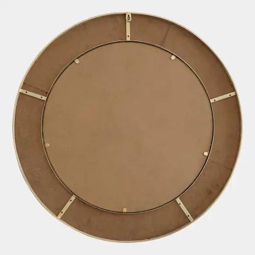 Rabson Mirror-Faux Shagreen Gold/Cream
