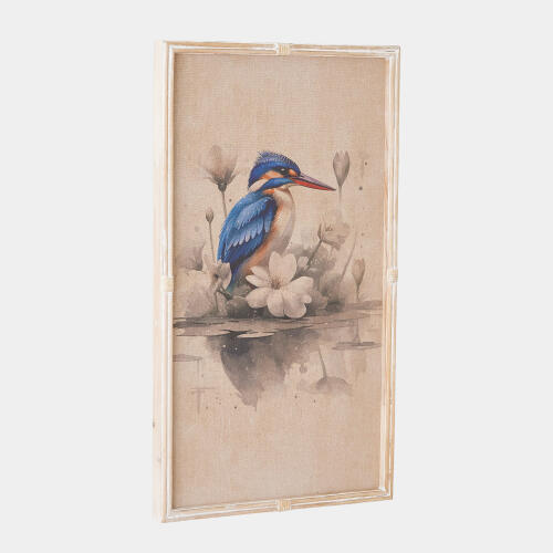 Blue Kingfisher Wall Art