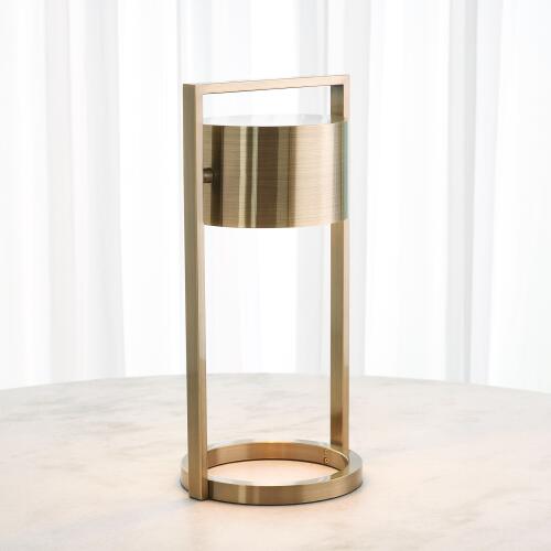 Key Light Metal Table Lamp-Antique Brass