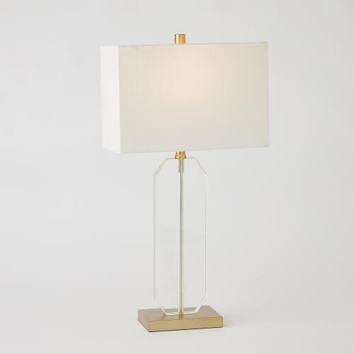 Crystal Table Lamp-Gold
