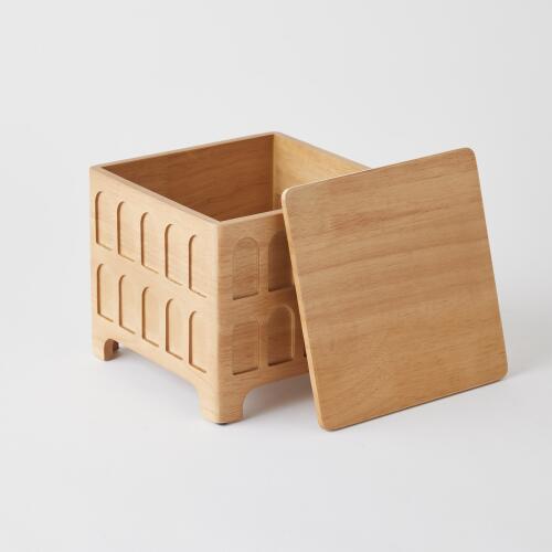 Colosseum Square Box-Natural