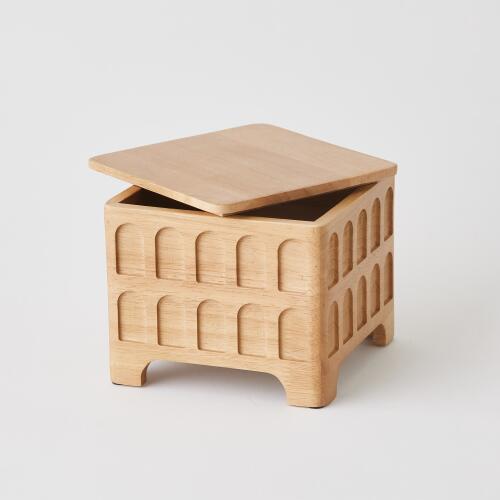 Colosseum Square Box-Natural