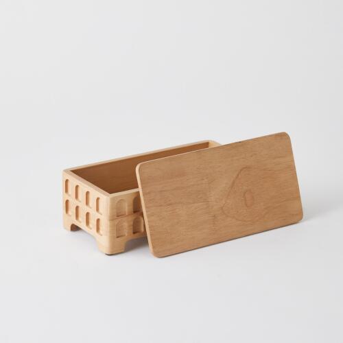 Colosseum Rectangular Box-Natural