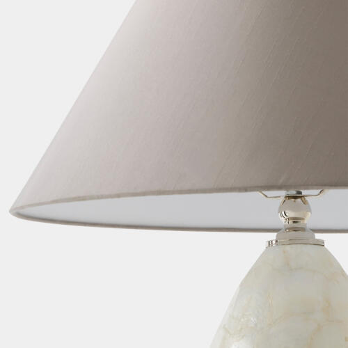 Lydia Abalone Scaled Lamp-Gray