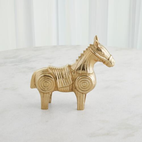 Funny Fig Horse-Gold