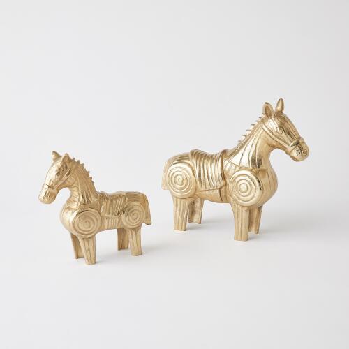Funny Fig Horse-Gold