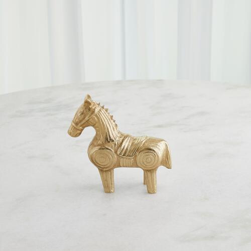 Funny Fig Horse-Gold