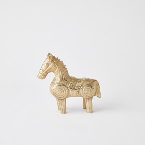 Funny Fig Horse-Gold