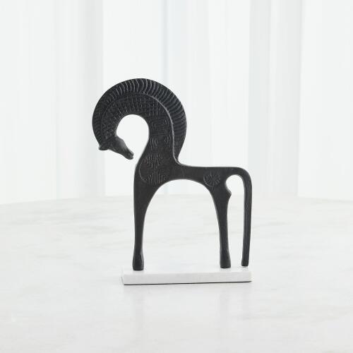 Deco Horse-Black