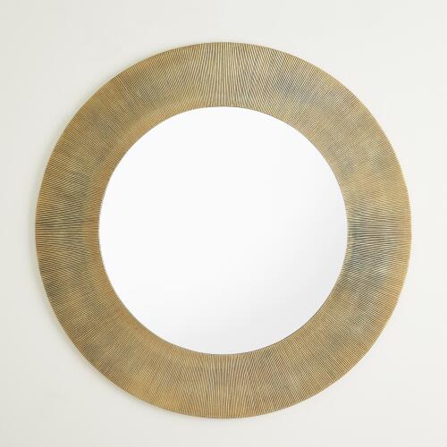 Radiating Mirror-Brass