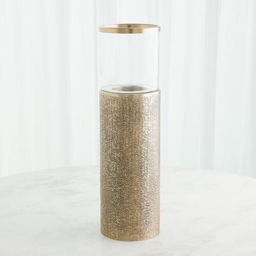 Tall Based Hurricane-Antique Brass