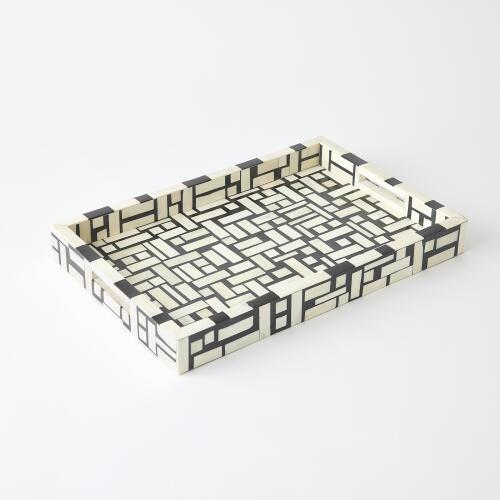 Black & Cream Tray