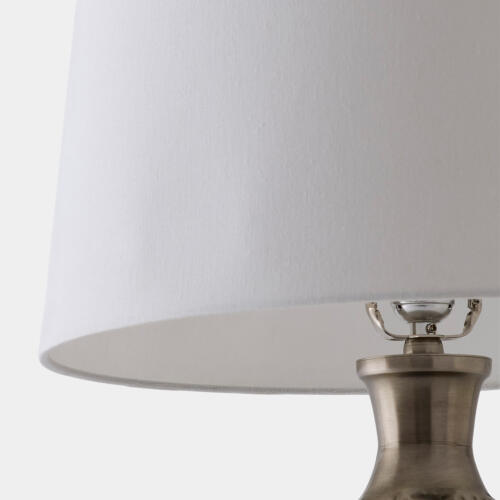 Cecily Hammered Table Lamp-Antique Silver