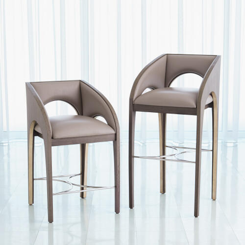 Arches Barstool-Muslin
