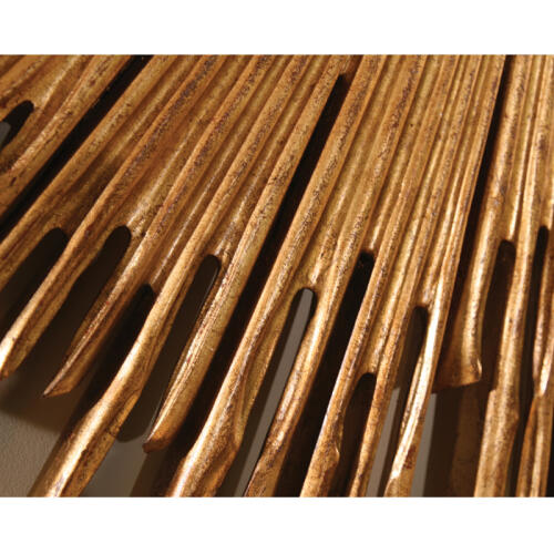 Soleil Mirror-Gold Leaf