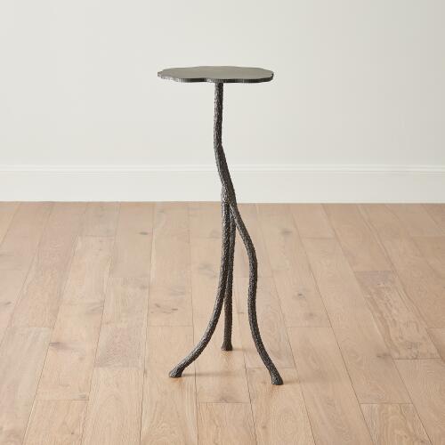 Forest Blossom Pedestal-Natural Iron