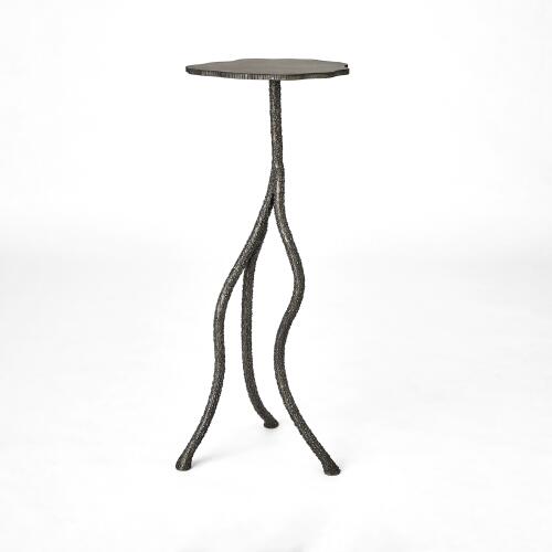 forest blossom pedestal-natural iron