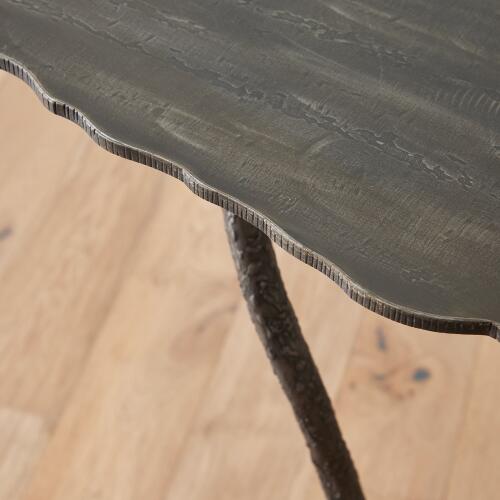 Forest Blossom Console-Natural Iron