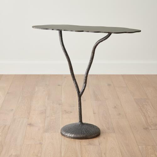 Forest Blossom Console-Natural Iron