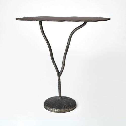 Forest Blossom Console-Natural Iron