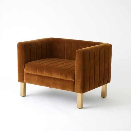 Perfectly Simple Chair-Cognac