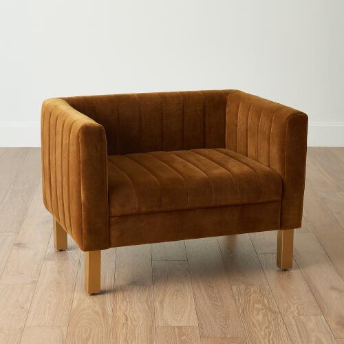 Perfectly Simple Chair-Cognac